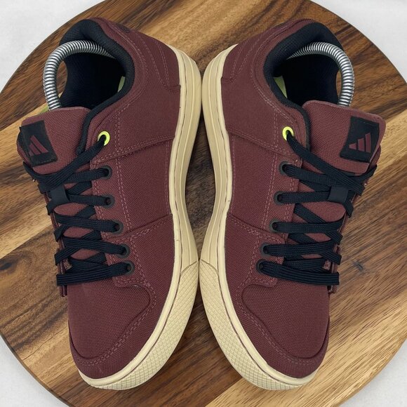 Adidas Five Ten Freerider Womens 8.5 Burgundy Canvas Mountain Bike Shoes - Picture 10 of 15